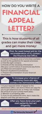Financial Aid Appeal How To Make Your Case And Get More Money The University Network Scholarships For College Financial Aid For College Scholarships