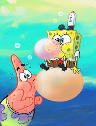Patrick star patrick troughton sticker patrick star meme by vivienne g aesthetic stickers cute. Spongebob Patrick Bubblegum By Shermcohen On Deviantart Spongebob Patrick Spongebob Spongebob Drawings