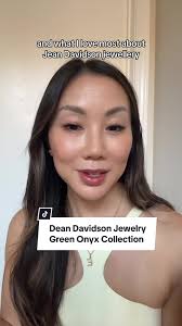What do you think of these Green Onyx jewelry pieces from @Dean Davidson  Jewelry? #deandavidson #gifted #jewelry #tryon #canadianjewellery  #fallstyle #gemstonejewelry