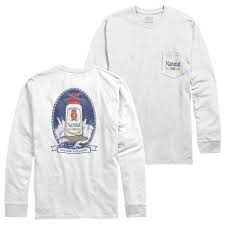 Shop Natural Light Long Sleeve Lighthouse Chest Pocket Shirt On Sale Overstock 23527323