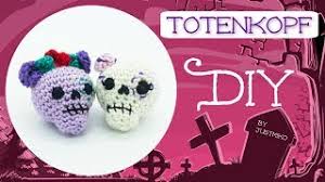 Für mein tuch habe ich ca 500 m acrylgarn. Totenkopf Hakeln Do It Yourself Halloween Youtube