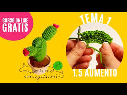 Espero que este material sobre como hacer crochet paso a paso, le haya servido mucho para sus intereses y propósitos. Ganchillo Paso A Paso Patron Cactus Gratis 2 1 Cuerpo Central Manualidades