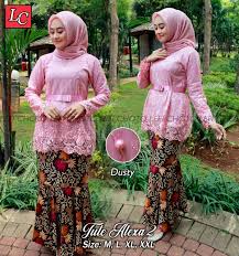 Kebaya brokat modern sarung lagosi. Toko Online Kebaya Official Lazada Co Id