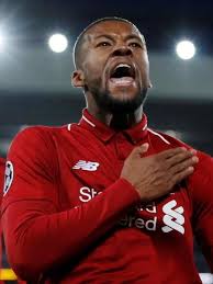 An emotional gini wijnaldum held back tears after playing his last game for liverpool. Fj58bhrsmesawm