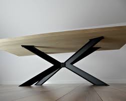 Metal Dining Table Legs Industrial Spider Steel Dining Table Legs Modern Metal Table Base Table Legs For Live Edge Wood Metal Table Legs Dining Table Legs Metal Dining Table