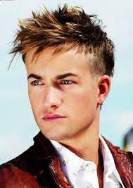 Messy Hairstyle For Men With Spikes Mens Hairstyles Haircuts For Men Short Spiky Hairstyles