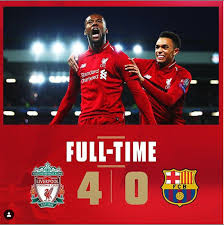 Barca were absolutely clinical and we wasted some really good chances. What Are Your Reviews Of Barcelona Vs Liverpool In The 2nd Leg Of Ucl Semi Final Quora
