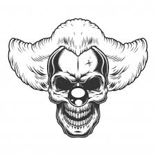 Just sit, wait until the sun rises and never, never run out of energy. Clown Gezichten Geisoleerde Tekenset Premium Vector