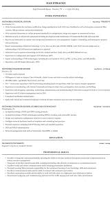 Network Engineer Senior Resume Sample Mintresume