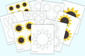 Our kindergarten summer worksheets are both educational and fun offering great ways to learn about the seasons. Free Printable Sunflower Templates And Sunflower Patterns The Artisan Life
