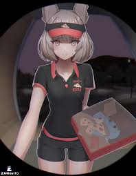 Pizza Delivery Catgirl | @zambonito : rXenoblade_Chronicles