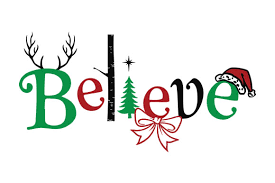 Believe Christmas Themed Design Svg Cut File By Creative Fabrica Crafts Creative Fabrica