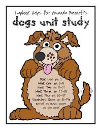 Amanda Bennett Dogs Lapbook Lapbook Study Unit Dog Classes