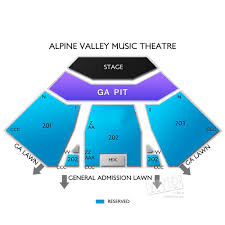 Alpine Valley Seating Map Related Keywords Suggestions