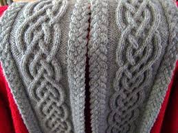 To access the free knitting pattern for these gorgeous cabled slippers, please click here: Celtic Cable Scarf Scarf Knitting Patterns Knitting Patterns Free Scarf Crochet