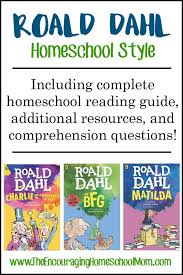 Free Roald Dahl Homeschool Reading List Resources And Comprehension Question List Homeschool Reading Homeschool Reading List Reading Curriculum