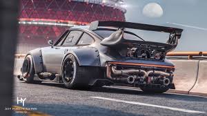 The porsche 964 is the company's internal name for the porsche 911 manufactured and sold between 1989 and 1994. Porsche Rwb 964 Cgi On Behance
