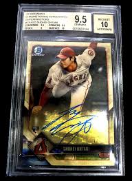 Item will be shipped securely in a brand new rookie card toploader. Rare Shohei Ohtani Baseball Card Valued At 100k Featured At Cleveland Convention Videos Cleveland Com