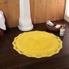 Shop a top selection of designer bath rugs and mats with key features. Ophelia Co Wingert Round Crochet Designer Circle 100 Cotton Non Slip Bath Rug Reviews Wayfair