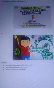 1 Informasi Yang Terdapat Dalam Iklan Diatas 2 Tempat Jenis Apakah Iklan Diatas 3 Buatlah Contoh Brainly Co Id