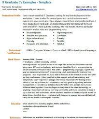 Undergraduate student highlighting academic research, papers, and presentations mary biomajor 420 massachusetts ave. It Graduate Cv Examples Template Amend This Cv Sample As Suitable And Write Your Cv In Minutes Profess Cv Examples Student Cv Examples Good Resume Examples
