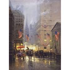 Vendors Of Dreams By G. Harvey Print Signed & Numbered Framed by G Harvey