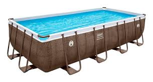 Coleman Rattan Frame Rectangular Pool Canadian Tire Rectangular Pool Coleman Pool Pool