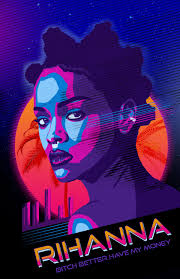 80s Miami Style Poster And Concert Branding All Mockups Were Used To Depict The Design Only For Personal Use Miami Posters Miami Poster Design Retro Poster
