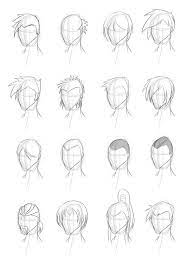 Male Hairstyle Practice By Obhan On Deviantart Drawing Hair Guy Drawing Deviantart Drawings How To Draw Hair