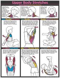 Upper Body Stretches Great If You Hunch Over A Computer All Day Upper Body Stretches Body Stretches Upper Body