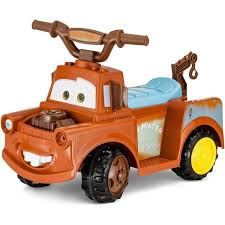 Kids Ride On Quad Battery Powered 6v Mater Truck Perfect Gift Cool Power Ride Kidsrideonquad Disney Cars Kids Ride On Ride On Toys