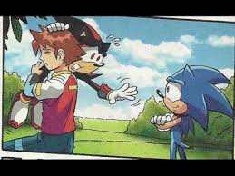 Sonic X Comic Issue 40 Shadow The Hedgehog Archie Comics Fan Comic
