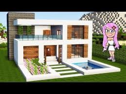 Comment Faire Une Maison En Beton Moderne Dans Minecraft Omarzcraft Youtube Betonha In 2020 Modern Minecraft Houses Minecraft Modern Minecraft Blueprints