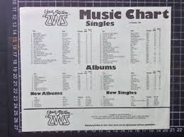 Details About 2ws Radio Top 40 Music Chart 7 11 80 Record Shop Flier Streisand Kate Bush
