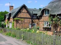 Ampthill Thatched Cottages Cottage Garden Wikipedia The Free Encyclopedia Thatched Cottage French Cottage Garden English Cottage