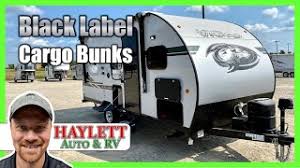 Let's talk a little bit about the construction features and then let's go on and have a look. Black Label 2021 Wolf Pup 16bhs Cargo Bunkhouse Solar Equipped Cherokee Family Travel Trailer Youtube