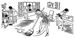 Covered or marked with dirt or an unwanted substance; Clean Living Room Clipart Black And White Novocom Top
