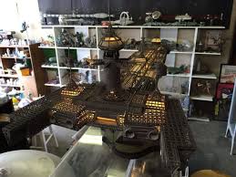 This 3d Printed Model Of The Cygnus From Disney S The Black Hole Is A Thing Of Beauty Live For Films Black Hole The Black Hole Movie Holes Movie
