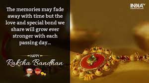 1:) a brother is a friend god gave you; Raksha Bandhan 2021 Wishes Quotes Messages Sms Facebook And Whatsapp Status For Your Siblings Books News India Tv