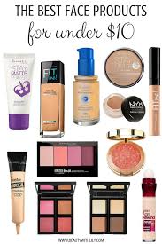 Best Face Makeup Under 10 Affordable Makeup Products Cheap Good Makeup Beautywithlily Com Best Face Makeup Best Makeup Products Best Face Products