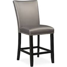 Alcove Counter Height Stool Beige Value City Furniture And Mattresses Upholstered Stool Faux Leather Dining Chairs Side Chairs Dining