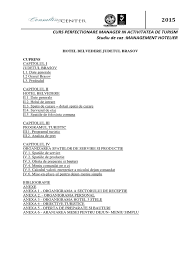 Hotel brasov 3.0 out of 5.0. Studiu De Caz Hotel Belvedere Judetul Brasov