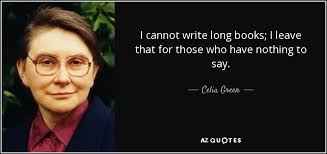 TOP 25 QUOTES BY CELIA GREEN
