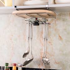 Mahu kabinet dapur berkualiti, cantik, design terkini dengan harga dari kilang? Rak Penyimpanan Memotong Papan Rak Pemegang Kabinet Dapur Tanpa Paku Back Mount Dinding Gantung Multifungsi Wastafel Organizer Lu4192 Wall Mounted Dapur Rak Aliexpress