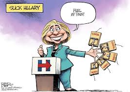Image result for Hillary Clinton CARTOON