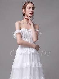 Jul 01, 2021 · der zeitlose stil von lady di. Glamour Brautkleid Carmen Trager Weiss Tull Spitze Stufen Look