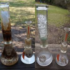 Salt is an abrasive that works in concert with the acid to add scrubbing power to the solution. These Were Cleaned In Under 20 Minutes With An Organic Plant Based Resin Neutralizer Milehighcleaner Com Sho How To Clean Bong Cleaning Glass Glass Bongs