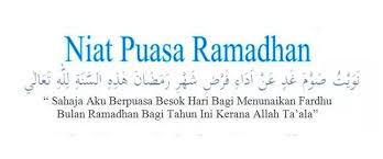 Nama puasa untuk menggantinya disebut dengan puasa ganti atau puasa qadha ramadhan. Niat Puasa Ramadhan Nu