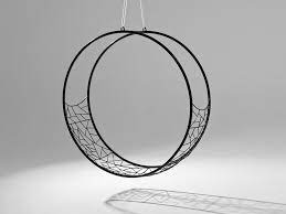 Modern Round Swing Chair Good to use in collaboration area, pantry, discussion area and breakout areas.
