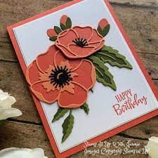 Or 2 payments of £19.49*. Stampin Up Poppy Moments Dies Card Stamp It Up With Jaimie Poppy Cards Stamping Up Cards Flower Cards